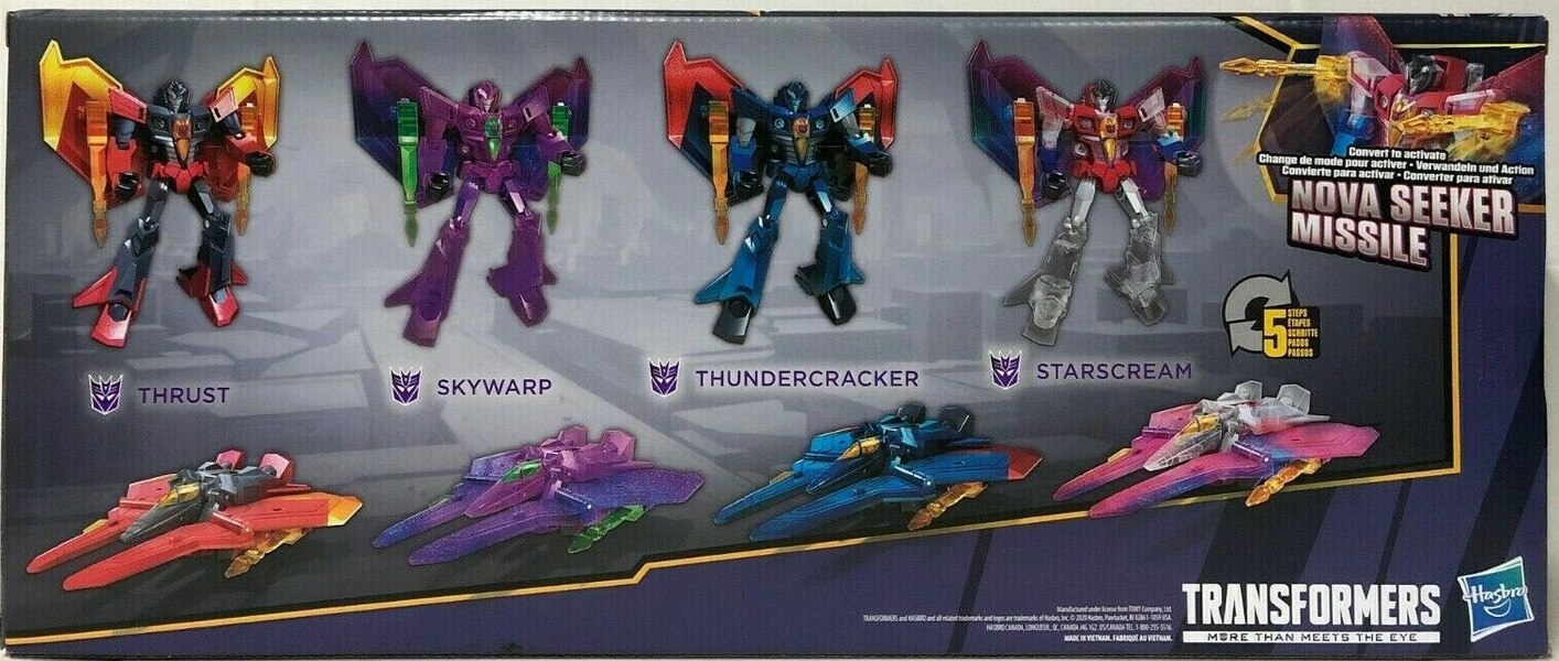 Cyberverse Adventures Seekers Pack Thurst, Skywarp, Thunder, Starscream Images  (2 of 5)